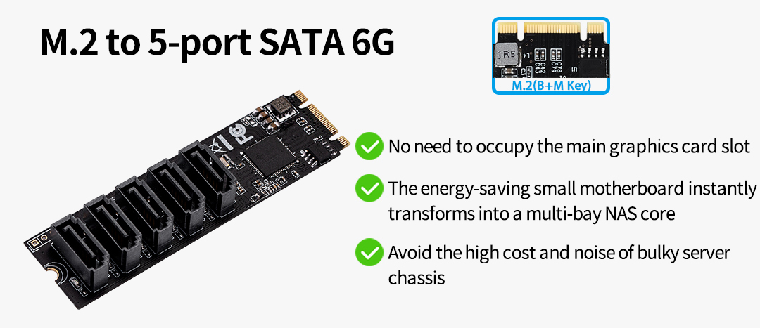 The Ultimate Storage Upgrade for Compact PCs: The M.2 to SATA Adapter Card