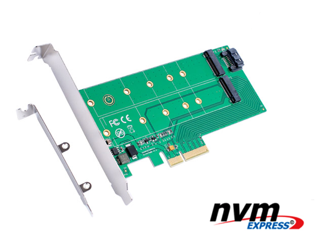 NVMe PCIe M 2 NGFF SSD to adapter card PCI express x 4 to M.2 card